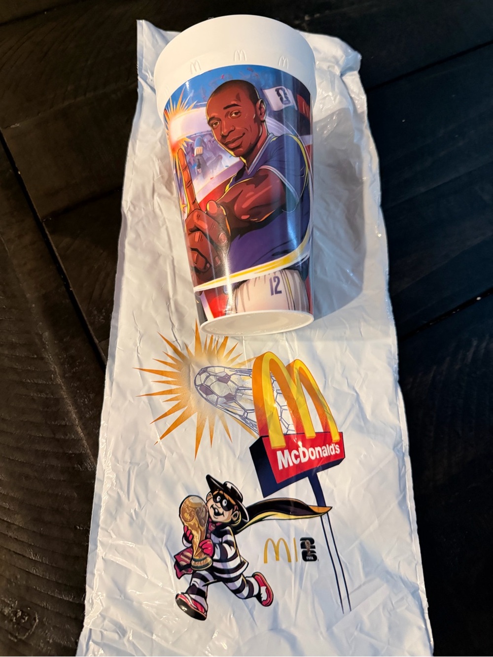 2026 McDonald's FIFA World Cup Cup Thierry Henry Unused